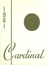 1961 Cardinal McCloskey High School Yearbook from Albany, New York cover image