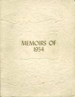 Arcola High School 1954 yearbook cover photo