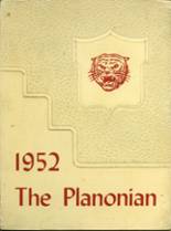 Plano High School 1952 yearbook cover photo