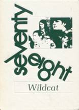 Wilkinson County High School 1978 yearbook cover photo