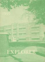 Belmond Community High School 1959 yearbook cover photo