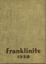 Franklin High School 1938 yearbook cover photo