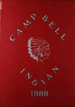 Campbell High School 1988 yearbook cover photo