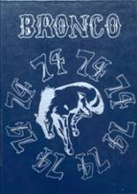 Belmond Community High School 1974 yearbook cover photo