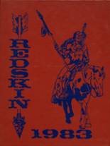 Hiawatha High School 1983 yearbook cover photo