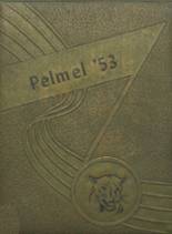 Pell City High School 1953 yearbook cover photo