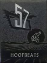 Floyd High School 1957 yearbook cover photo