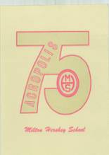 Milton Hershey School 1975 yearbook cover photo
