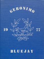 Geronimo High School 1977 yearbook cover photo