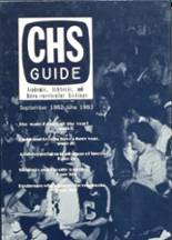 Chelsea High School 1983 yearbook cover photo