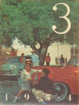 Menlo-Atherton High School 1954 yearbook cover photo