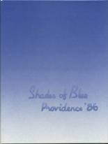 1986 Our Lady Of Providence High School Yearbook from Clarksville, Indiana cover image