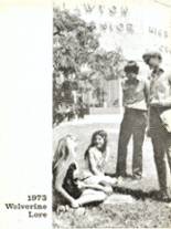 Lawton High School 1973 yearbook cover photo