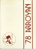 1978 Arroyo High School Yearbook from San lorenzo, California cover image