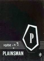 Pleasant Plains High School 1962 yearbook cover photo