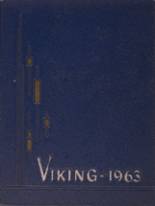Walled Lake Consolidated School 1963 yearbook cover photo