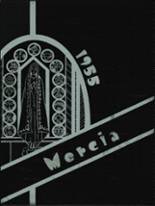 Mercy High School 1955 yearbook cover photo