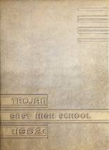 East High School 1952 yearbook cover photo