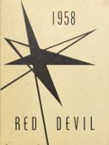 1958 Decatur Community High School Yearbook from Oberlin, Kansas cover image