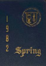 Shady Spring High School 1982 yearbook cover photo