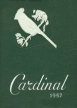 Cochranton Junior-Senior High School 1957 yearbook cover photo