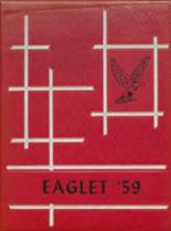 Braggadocio High School 1959 yearbook cover photo