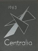 Bay City Central High School 1963 yearbook cover photo
