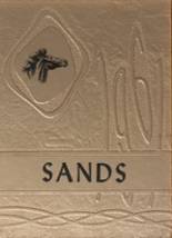 Sands Cisd High School 1961 yearbook cover photo