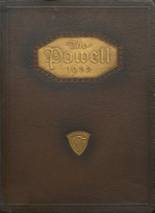 Powell County High School 1922 yearbook cover photo