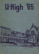 University High School  1965 yearbook cover photo