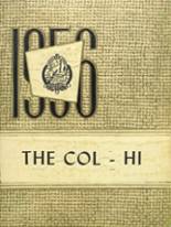 1956 College High School Yearbook from Bartlesville, Oklahoma cover image