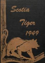 Scotia Consolidated High School 1949 yearbook cover photo