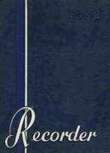 Saratoga Springs High School 1952 yearbook cover photo