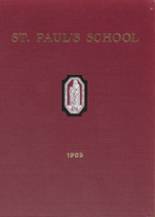St. Paul's School 1965 yearbook cover photo