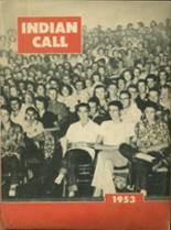 Hays High School 1953 yearbook cover photo