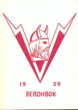 Mt. Horeb High School 1959 yearbook cover photo