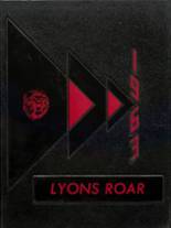 Lyons Village High School 1963 yearbook cover photo