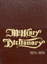 McHenry Community High School 1974 yearbook cover photo