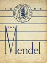 1959 Mendel Catholic Preparatory High School Yearbook from Chicago, Illinois cover image