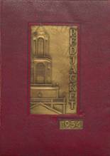 1954 East High School Yearbook from Pawtucket, Rhode Island cover image