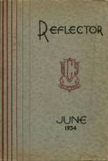 Clifton High School 1934 yearbook cover photo