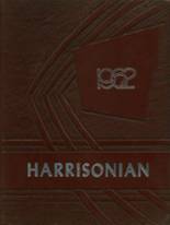 Harrison High School 1962 yearbook cover photo