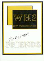 2007 Warroad High School Yearbook from Warroad, Minnesota cover image