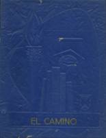 Mission College Preparatory Catholic High School 1953 yearbook cover photo