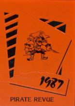 Santa Ynez Valley Union High School 1987 yearbook cover photo