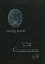 1969 Sterling High School Yearbook from Craftsbury common, Vermont cover image