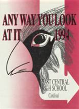 East Central High School 1994 yearbook cover photo