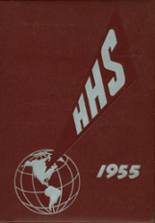 Hampton-Dumont Community High School 1955 yearbook cover photo