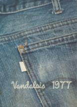 Vandalia Community High School 1977 yearbook cover photo