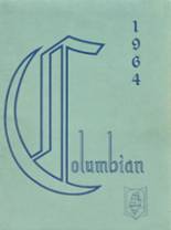 Columbus Catholic High School 1964 yearbook cover photo